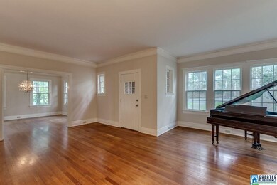 view toward formal dining room