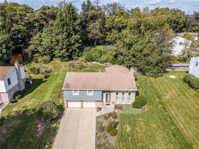 AERIAL VIEW OF 202 WADSWORTH DRIVE:  New driveway,