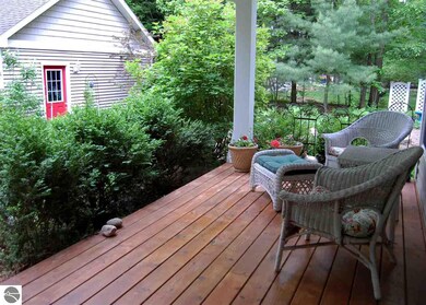 The welcoming front porch.