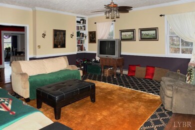 Family Room adjoins the Dining room and then throu