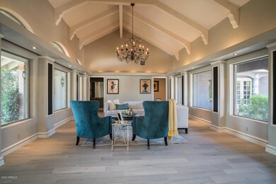 Living Room w/ new European Oak Floors