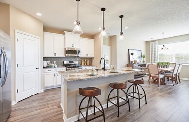 Walk-in pantry and lots of counter and cabinets sp