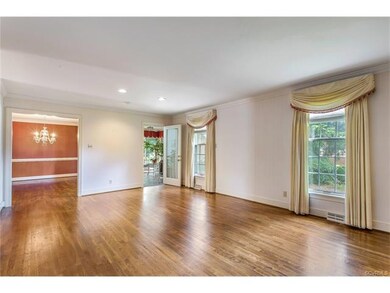 Another view of the spacious family room w/access 