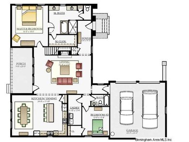 Main Level Floor Plan