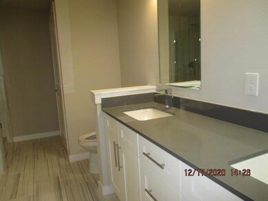 Double sink master bathroom vanity