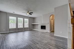 The wall of windows in the Family Room gives a good view of the backyard.