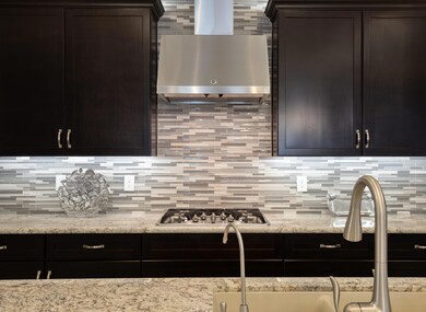 Gas Range & Stainless Steel Hood