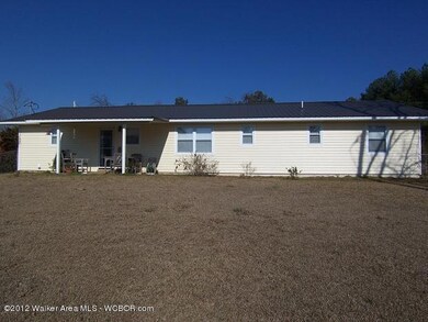 Back side of house