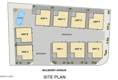 Site Plan Lago Villas Gray