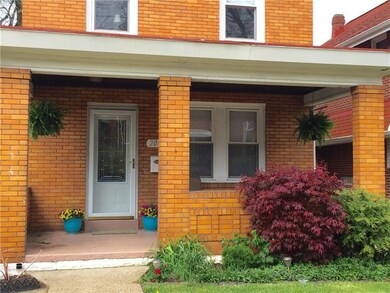 Newer Front door and nice landscaping.