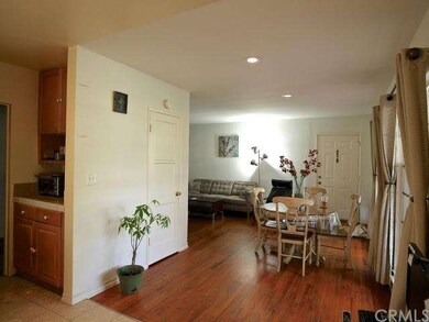 View looking from the kitchen to the dining area a