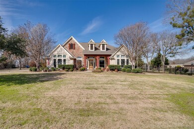View of front on 2 acres Beautiful location and st
