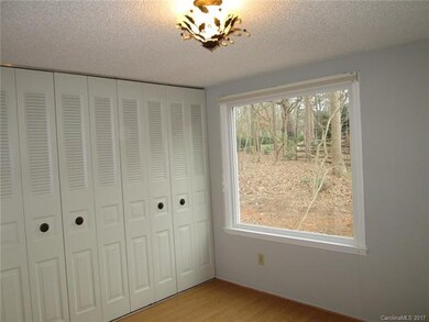 both bedrooms are large with huge windows