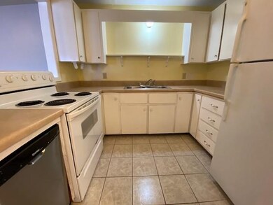 Kitchen includes a small dishwasher.