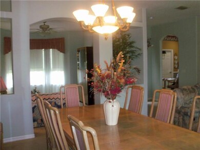 Dining Room. LOOKING TOWARD FAMILY ROOM AND KITCHE