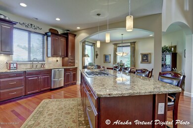 Cherry cabinets, Brazilian cherry floor
