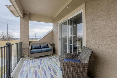 Balcony is easily accessed from the Living Room, a