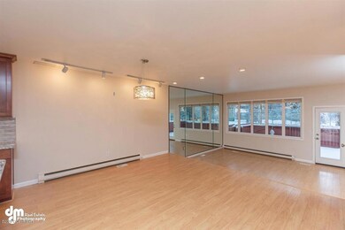Dining and living room