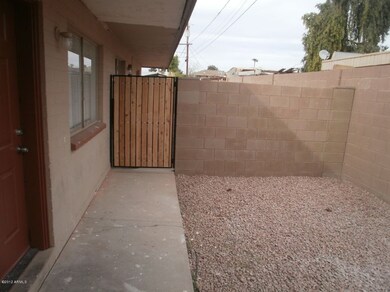 Side yard & gate.