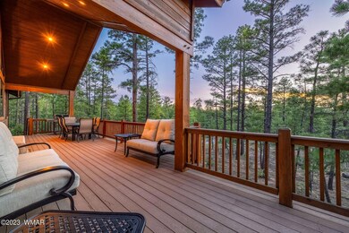 Covered Rear Deck View