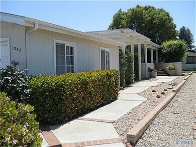 Landscaped walkway to front door