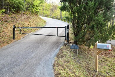 Gate at the beginning of the driveway