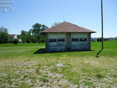Detached 2-car garage.