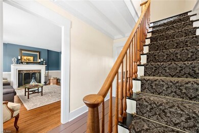 Foyer gives a glimpse of the Living Room.