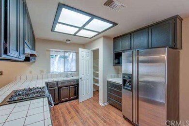 Open kitchen with pantry