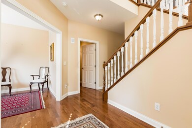Front entry into dining room