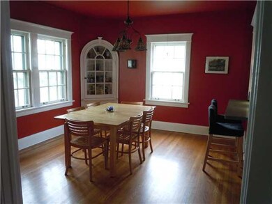 Dining Room. Wall Paper was removed... Enough room