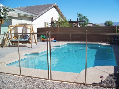 FENCING AROUND THE POOL