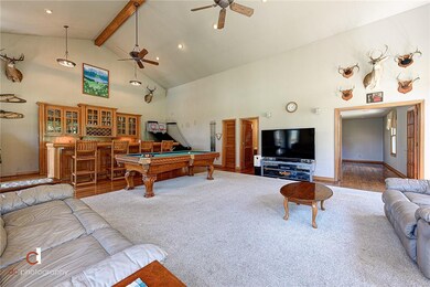 Game room w/ access to pool area