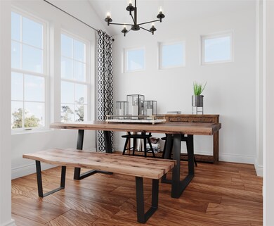 Beazer Homes Treeline Alpine floorplan. This is not a photo of the actual home, but is a photo of the Alpine floorplan.