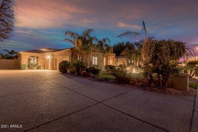 HUGE driveway