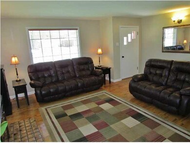 You will love the warmth of the wood floors in the