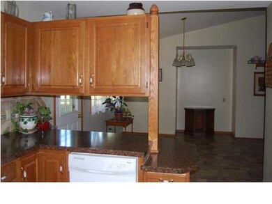 An open counter area helps you stay connected too