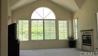 Beautiful windows and the custom fireplace in the 