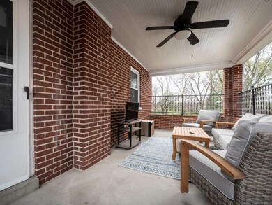 Covered Side Porch
