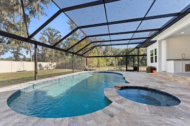 Screened Pool & Spa