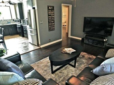 Living Room Open to Kitchen