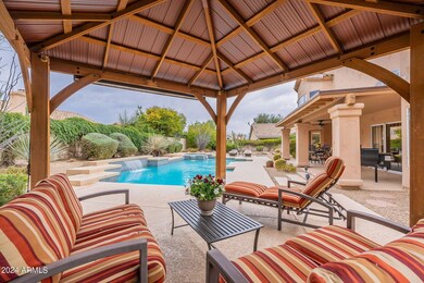 Spectacular resort backyard