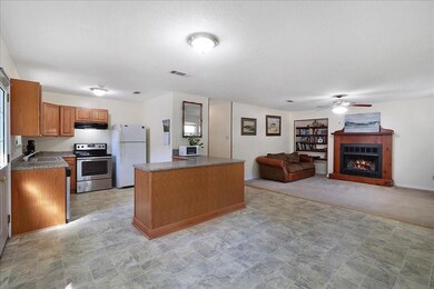 Wide open floor plan