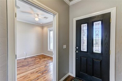 Bedroom or office inside the front door.