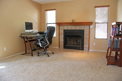 Family Room with Cozy Fireplace