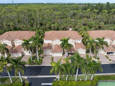 Bird's eye view of a heavily wooded area