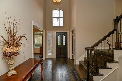 Front entry has gorgeous wood floors!