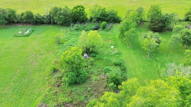 Aerial View of the Lot without the houe