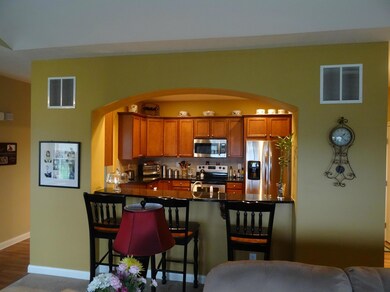 Classy archway to set off the kitchen