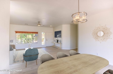 Virtually Staged Dining Area